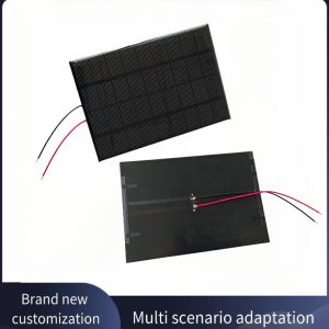 2.5W 9V Mono Epoxy Resin Small Mini 173x132mm Solar Panel Power Output with Extend Wire DIY Solar Panel for Projects Factory Wholesale Solar Charger